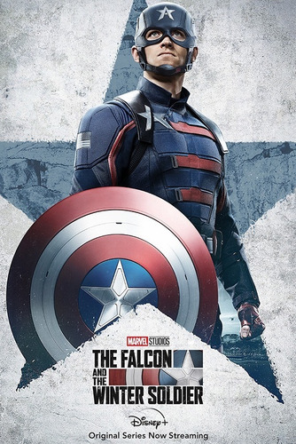 The Falcon And The Winter Soldier Poster Original Serie