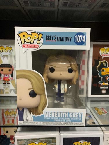 Funko Pop 1074 Greys Anatomy Meredith Grey (Usado)