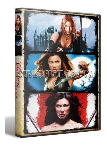 Bloodrayne Saga Colección Completa Dvd Latino Pack