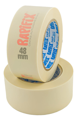 Cinta Papel 48mm X 50mt Rapifix Enmascarar Pintor Caja 18u