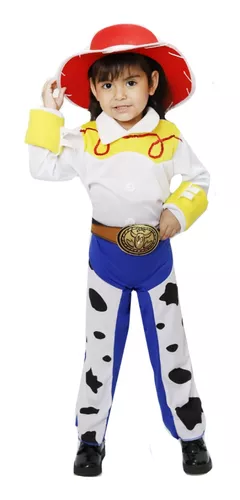 Disfraz Jessie De Toy Story Original Con Sombrero Para Niña Infantil