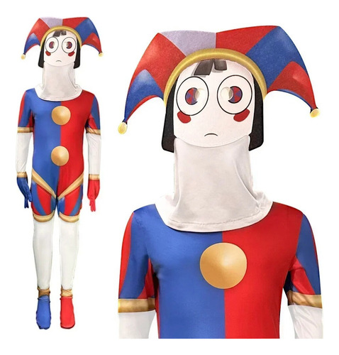 Css Lindo Disfraz Pomni Cosplay Circus Digital Amazing The