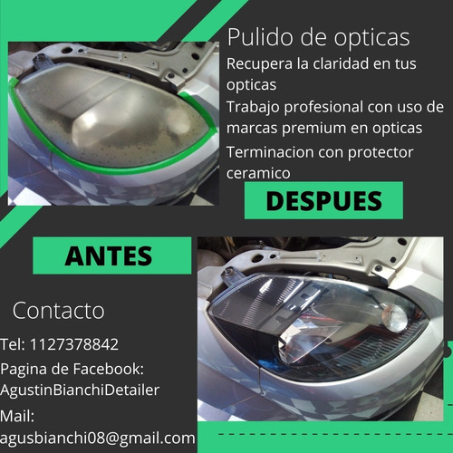 Imagen 1 de 11 de Pulido De Opticas