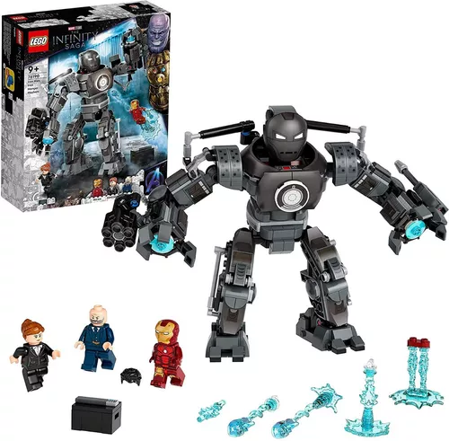 Kit Marvel Super Heroes 76241 Armadura Robô De Hulk Lego Quantidade de peças  138