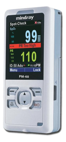Oxímetro De Pulso Mindray Pm-60 Branco/azul