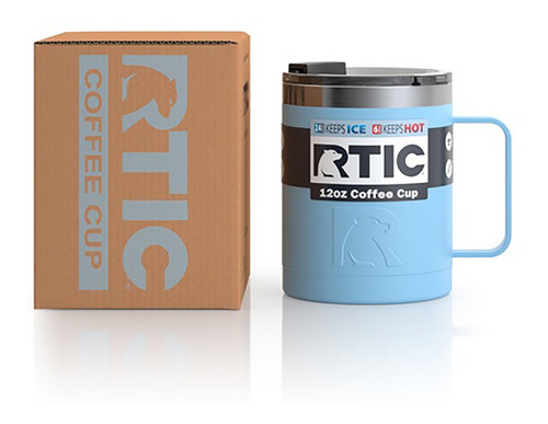 Imagen 1 de 9 de Taza Termica Rtic Ice Matte Con Tapa; 12 Oz Pc