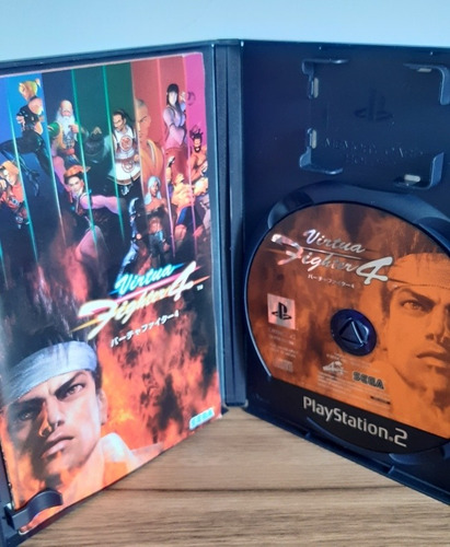 Jogo - Ps2 - Virtua Fighter 4 - Japão (cd) (Usado)