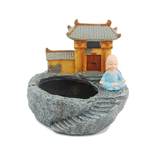 Retro Chinese Buddha Hall,pond Inside Flower.succulent ...