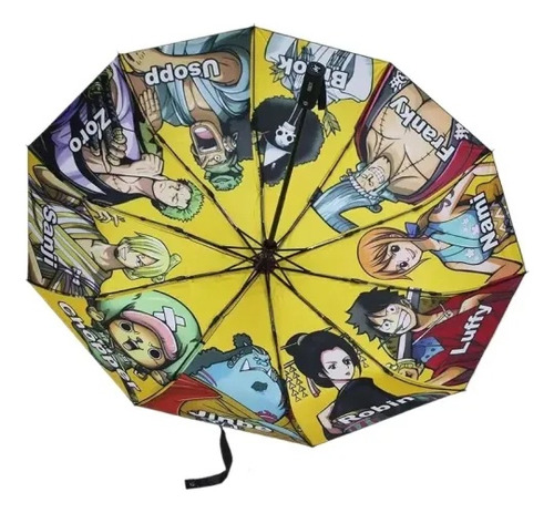 Outdoor Automatic Umbrella, Anime Character Para One Piece