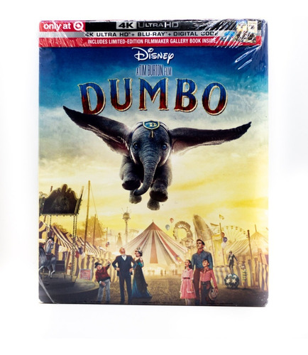 Dumbo 4k Uhd Edicion Digibook Nueva Sellada