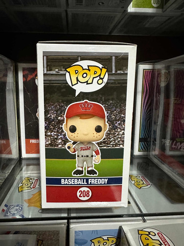 Funko Pop 208 Baseball Freddy Wondercon (Usado)