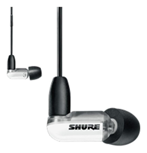 Shure Aonic SE31BAWU+UNI 3 Auriculares In-ear Alambricos Blanco