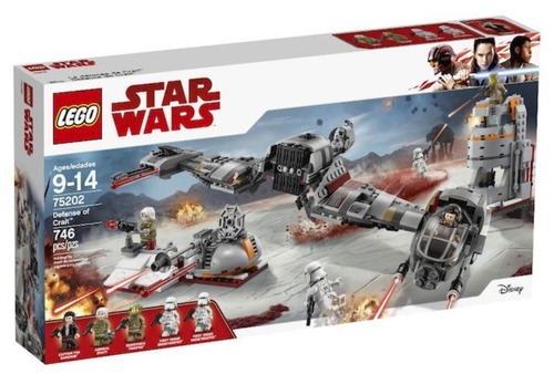 Lego Star Wars Lote 75197 Y 75202 Defensa Crait Battle Pack 