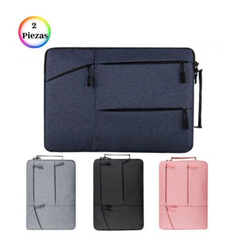 2 X Funda Protectora Portátil Prueba Golpe De 15.6 Pulgadas