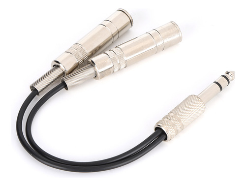 Cable Hembra Doble De 6,35 Mm A 6,35 Mm Con Blindaje De 2 Hi