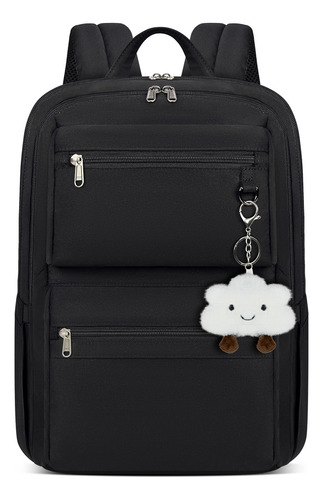 Mochila Newhey Escolar Liso Black