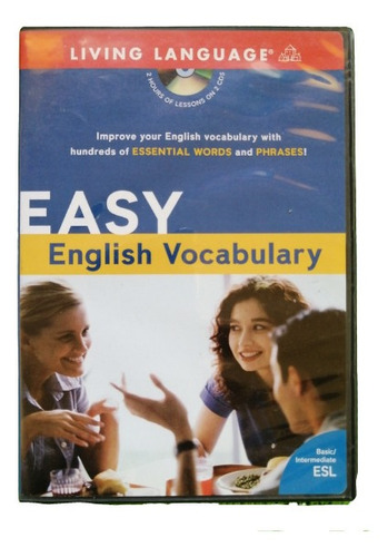 Curso De Inglés 02 Cd Easy English Vocabulary 11 Lecciones