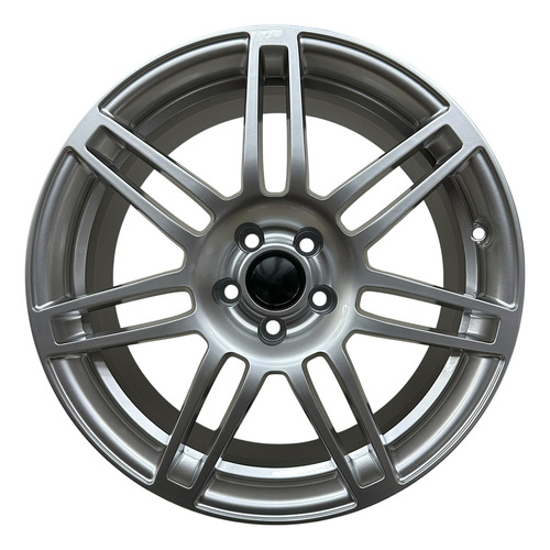 Llanta Deportiva Audi A5 Tt Vw Passat R17 5x100 Hiper Plata