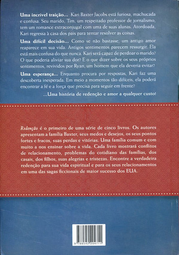 Redenção - Karen Kingsbury Com Gary Smalley (Usado)