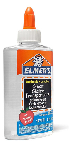 Elmers Liquid School Pegamento Transparente, Lavable, 5 Onz