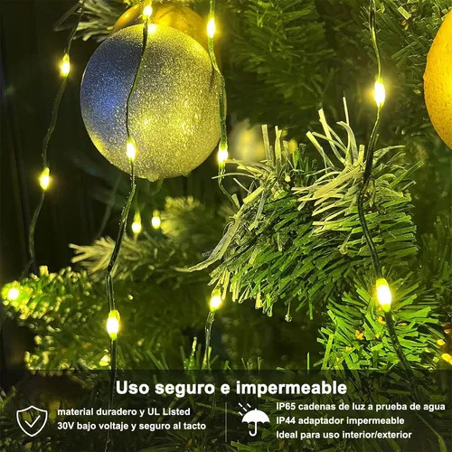 Luces For Árboles De Navidad, 8 Modos De Iluminación