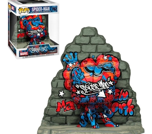 Funko Pop Original Marvel Spider-man Street Art #762
