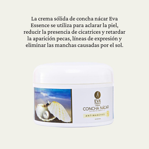 Pack 3 Cremas Sólidas Eva Essence Concha Nácar 400ml Neutra