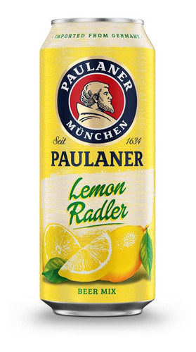 Cerveja Paulaner Lemon Radler 500ml