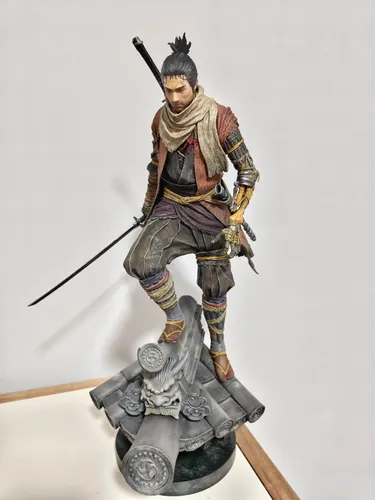 人気ランキング 1/6 Wolf - Twice Die Shadows - Sekiro Scale Gecco - Statue ゲームキャラクター