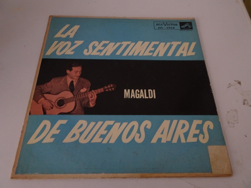 Agustin Magaldi - La Voz Sentimental De Bs As - Vinilo Tango