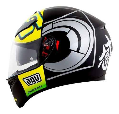 Capacete Agv K3 Sv Winter Test 12 Valentino Rossi Vr46