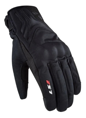 Guantes Ls2 Moto - Jet 2 Man Gloves Black - Mundomotos.uy