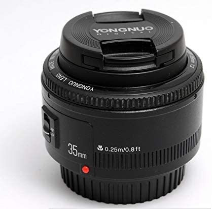 Lente Canon 35 Mm F2 Ef Objetivo Yongnuo Luminoso Autofocus