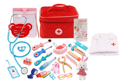 Kit Médico Doctors Play Toy Set Para Niños Gift Nurse Denti