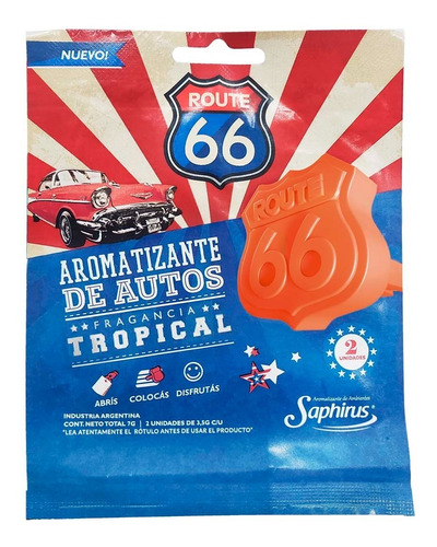 Auto Aroma Saphirus Oficial Route 66 X6 Unidades