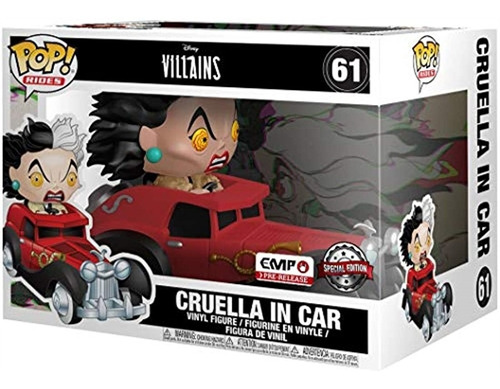 Figura De Vinilo Exclusiva De Cruella