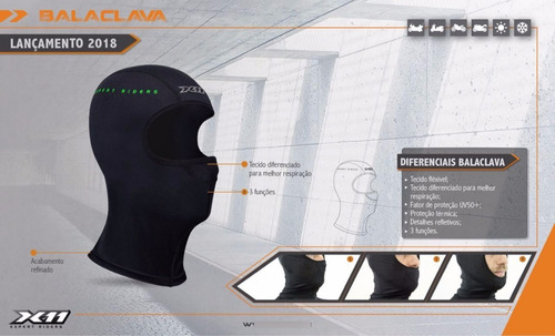 Touca Ninja Balaclava Mascara Motoqueiros Militar Tatica