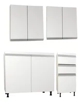 Comprar Combo Bajo Mesada + Alacenas 120cms Armado Modulos Cocina