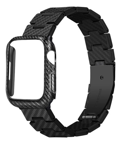 Carbon Fiber Case + Correa For Apple Watch Correa