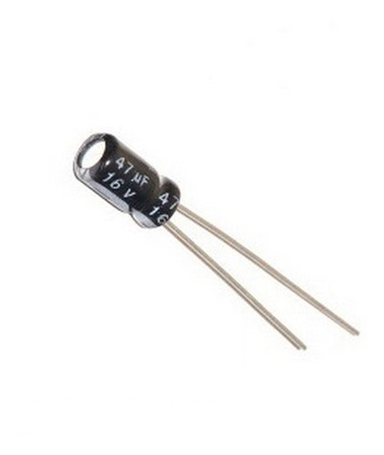 Capacitor 47 Uf 47uf 16v Electrolitico Radial X 10 Unidad 