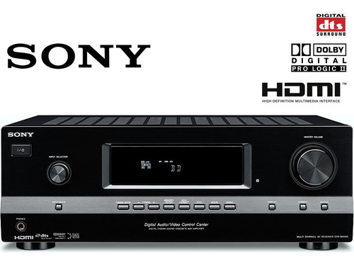 Receiver/amplificador Sony Str-dh500 5.1 Dolby Con Subwoofer