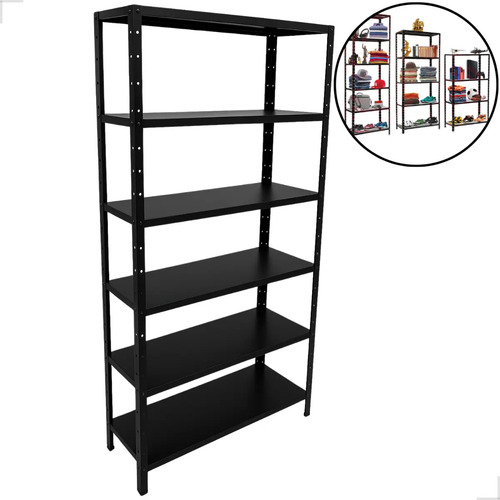 Estante Aço Multiuso Prateleira 6 Níveis Cozinha Gourmet