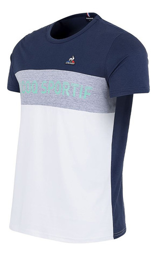 Remera Le Coq Sportif Moda Saison Hombre Bl Mn