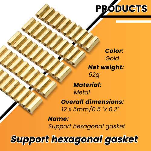 Espacio De Separación De Pcb Con Rosca Hembra Hexagonal M3 D