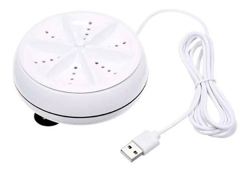 Imagen 1 de 2 de Mini Lavadora Portátil Ultrasónica Turbo Recarga Usb
