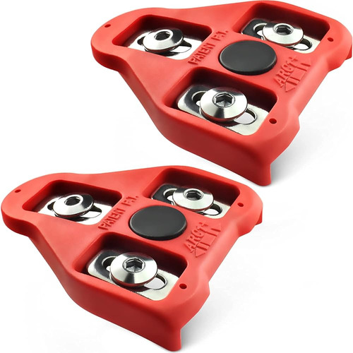 Marque Look Delta Compatible Cleats - 9 Degree Float Red Cle