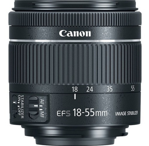 Imagem 1 de 10 de Lente Canon Ef-s 18-55mm F/4-5.6 Is Stm 12x S/juros