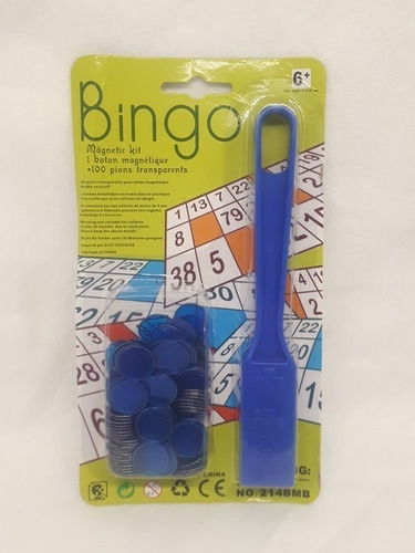 Pala Con Iman Fichas Para Loteria Mexicana Bingo Poker