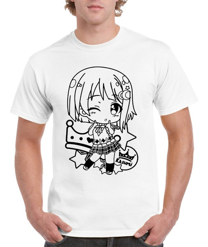 Playera Love Live Nijigasaki Kasumi Chibi Anime Manga A2880