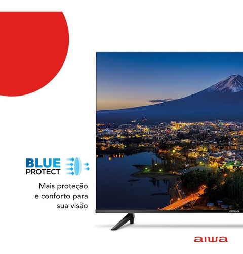 Smart Tv 32'' Android Dolby Aws-tv-32-bl-02-a Aiwa Bivolt